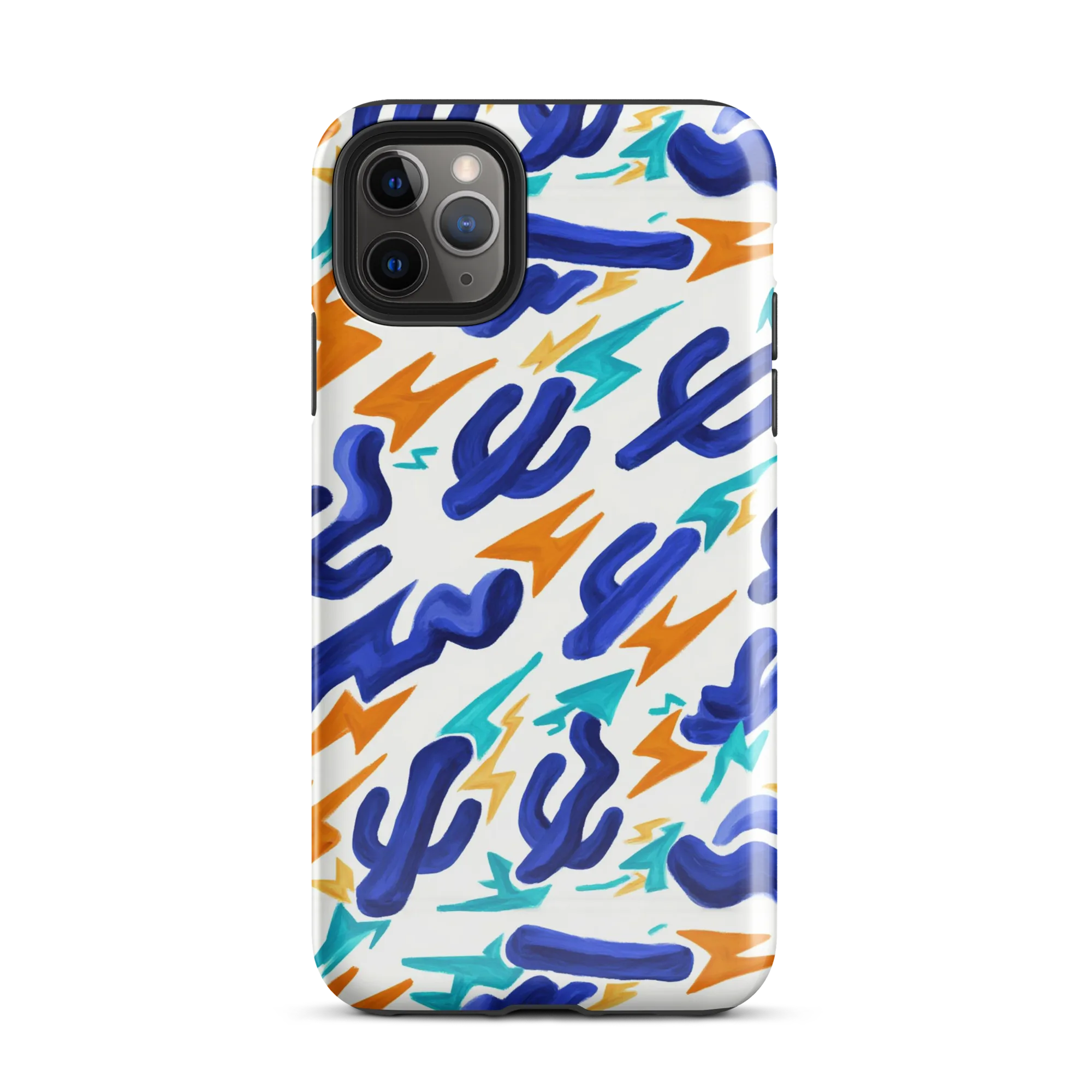 Bluebolt on Tough Case for iPhone® — Front
