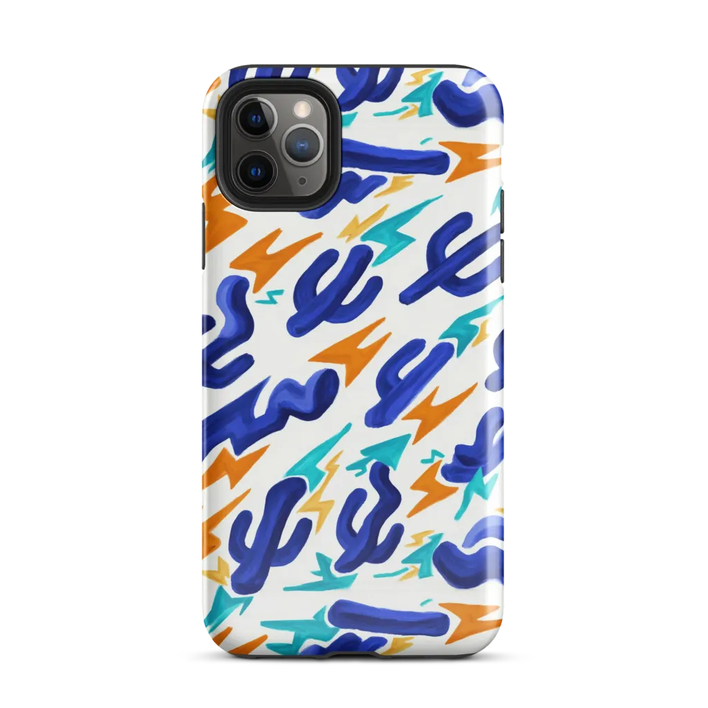 Bluebolt on Tough Case for iPhone® — Front