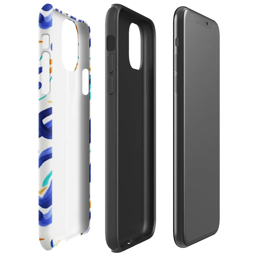 Bluebolt on Tough Case for iPhone® — Right