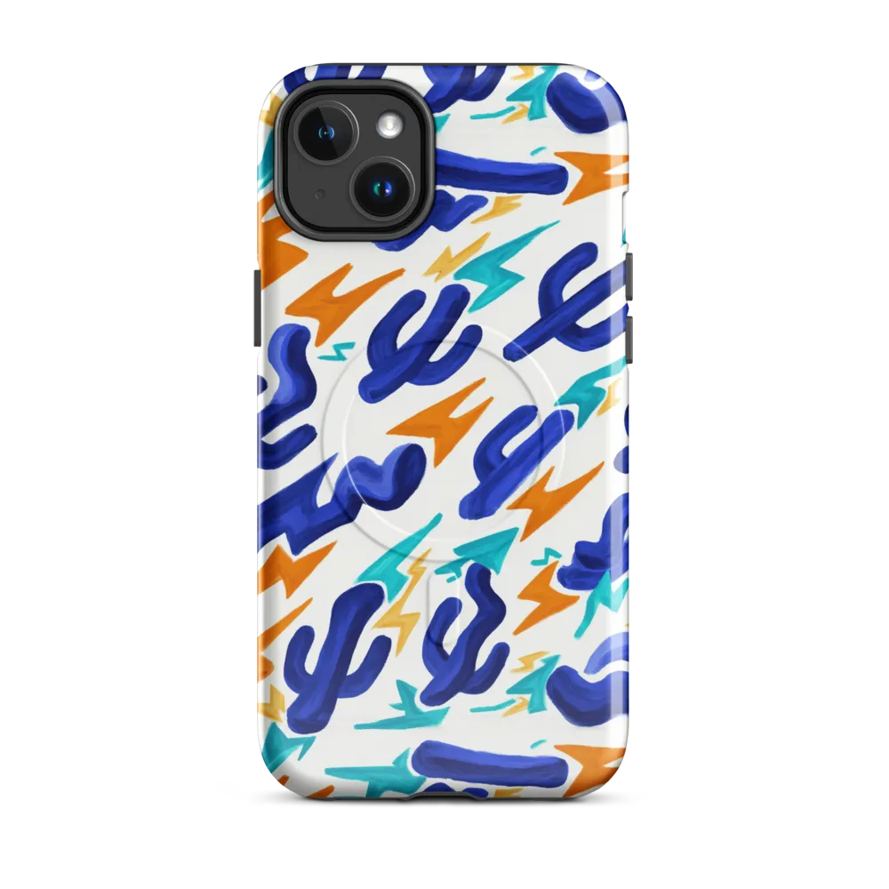 Bluebolt on MagSafe Tough Case for iPhone® — Front