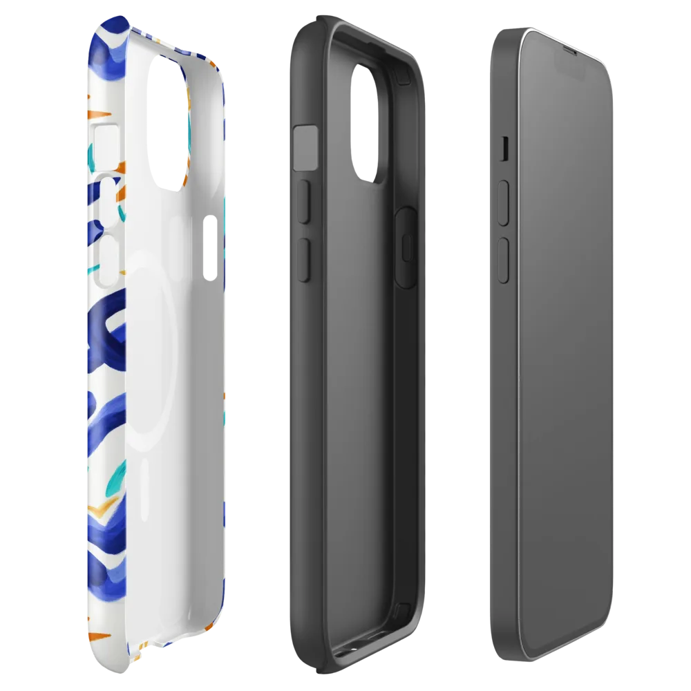 Bluebolt on MagSafe Tough Case for iPhone® — Front
