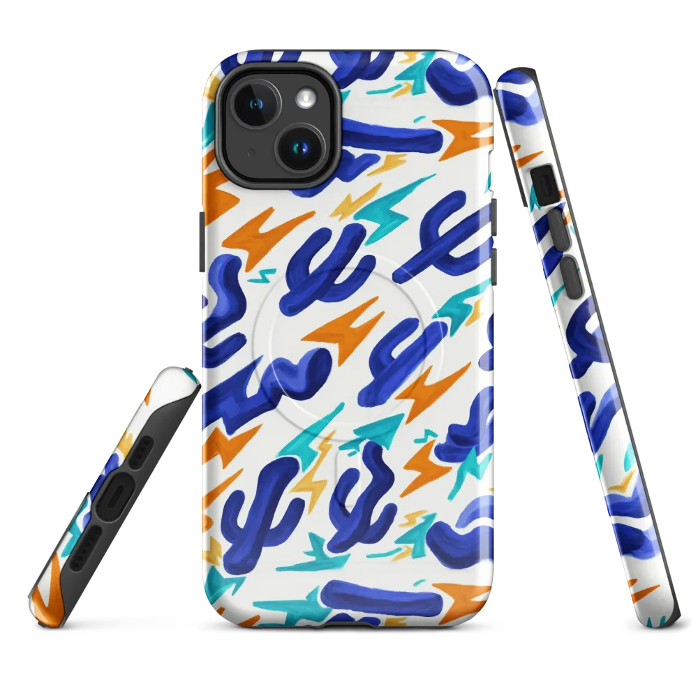 Bluebolt on MagSafe Tough Case for iPhone® — Front