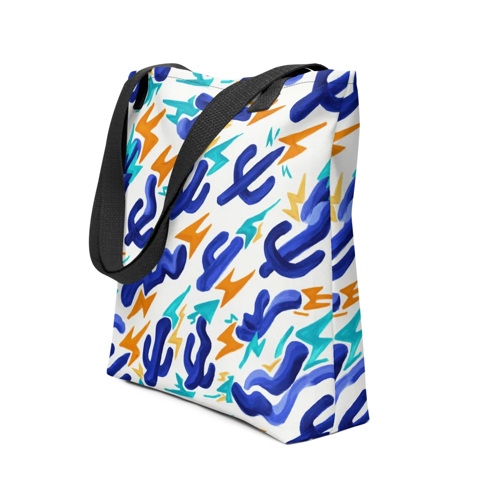 Bluebolt on Tote Bag — Front