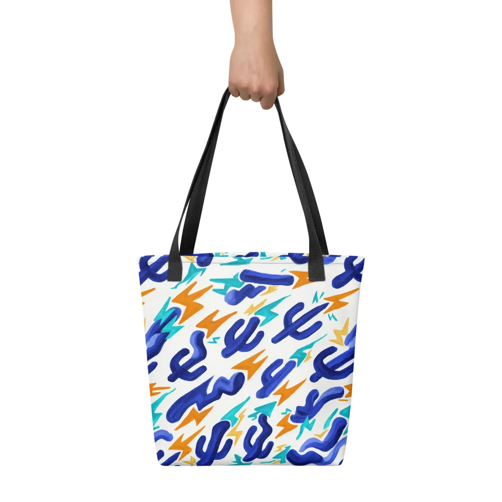 Bluebolt on Tote Bag — Front