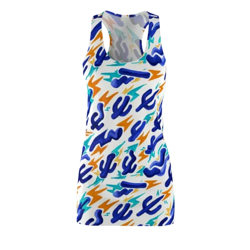 Bluebolt on a Racerback Dress