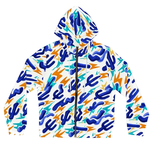 Bluebolt on a Women's Full-Zip Hoodie