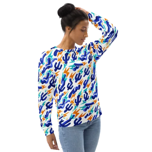 Bluebolt on a Sweatshirt