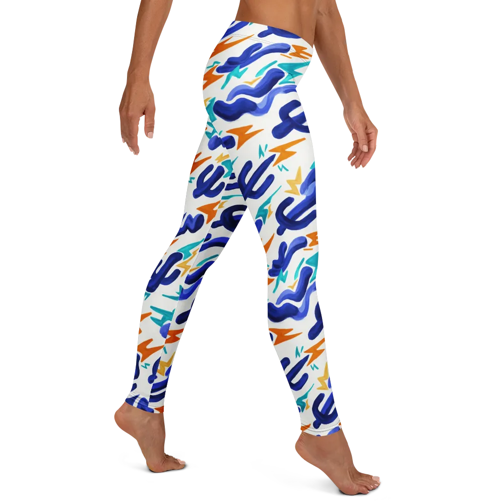 Bluebolt on Leggings — Right