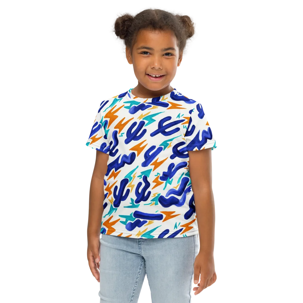 Bluebolt on Kids Crew Neck T-Shirt — Front