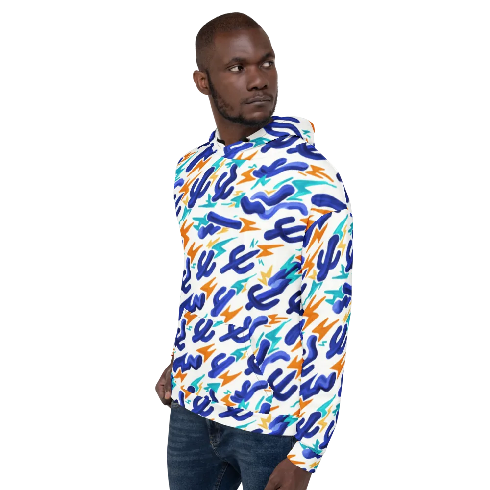 Bluebolt on Hoodie — Left