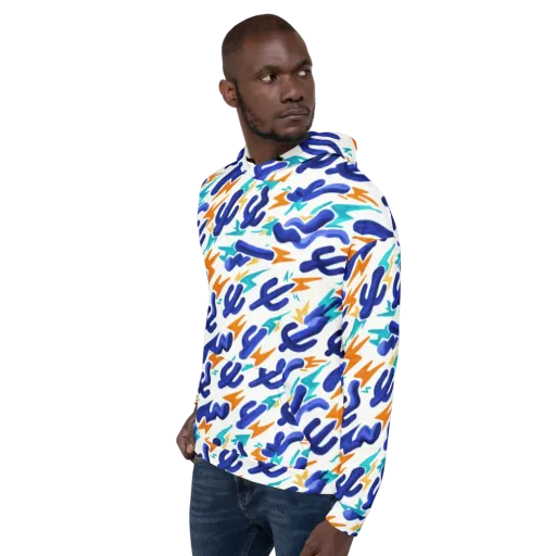 Bluebolt on a Hoodie