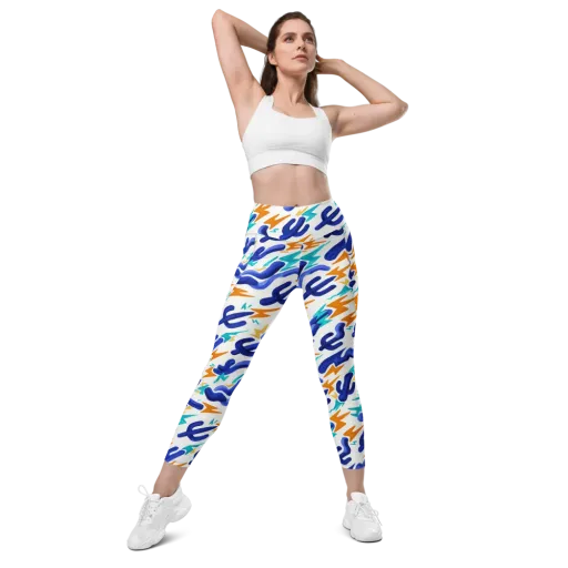 Bluebolt on a Leggings with Pockets
