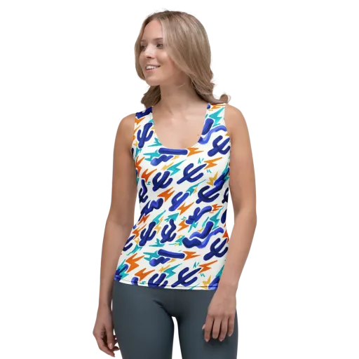 Bluebolt on a Women's Tank Top