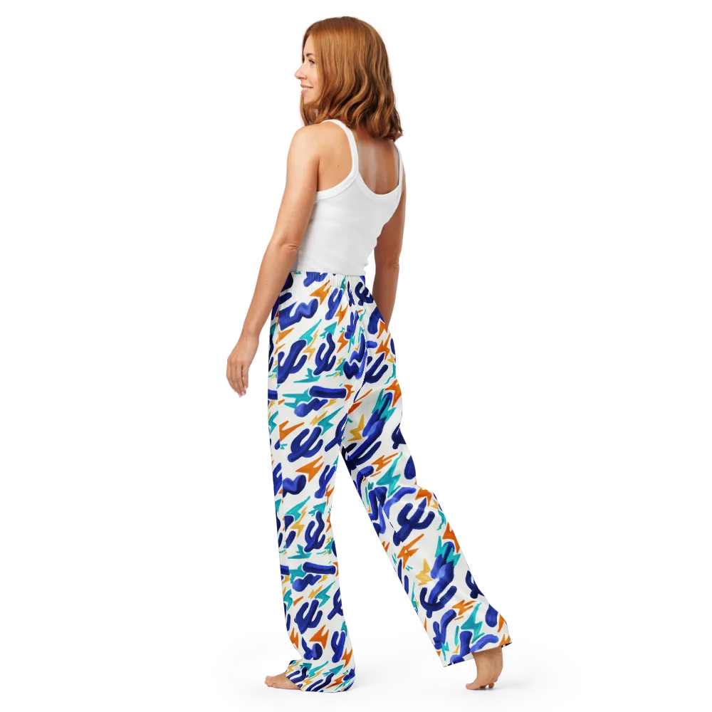 Bluebolt on Women's Pajama Pants — Back