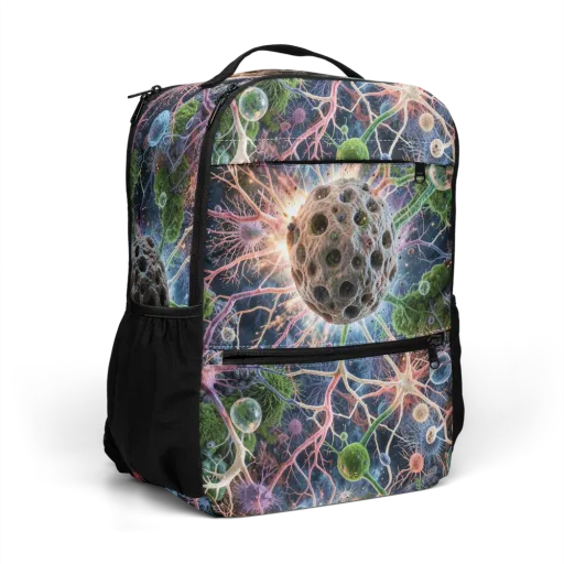 Cellular Cosmos on a Utility Backpack