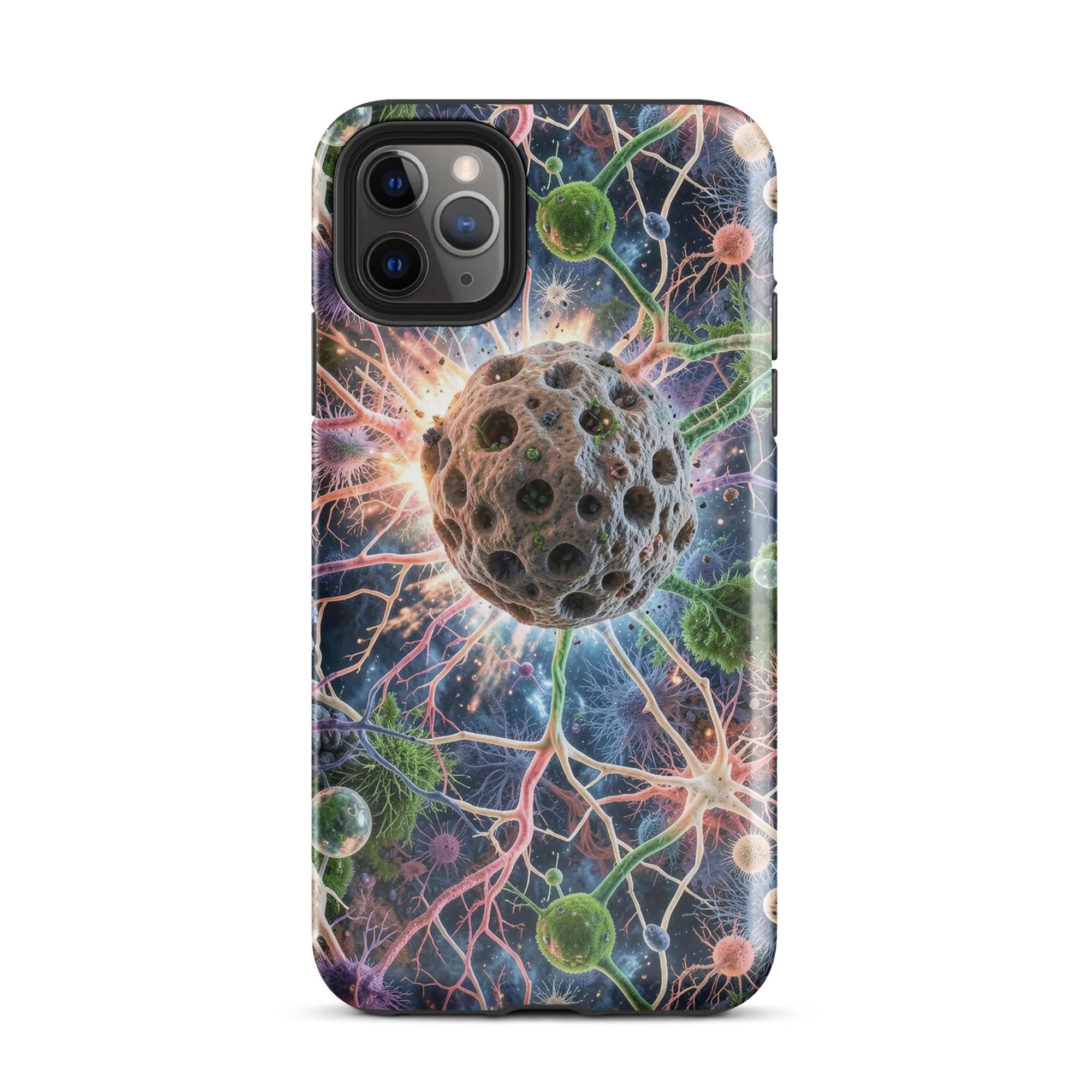 Cellular Cosmos on Tough Case for iPhone® — Front