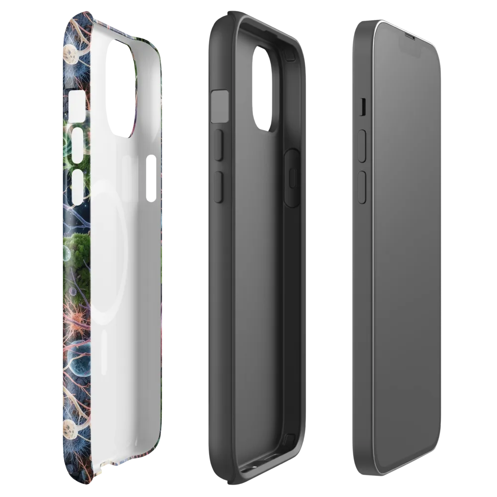 Cellular Cosmos on MagSafe Tough Case for iPhone® — Front