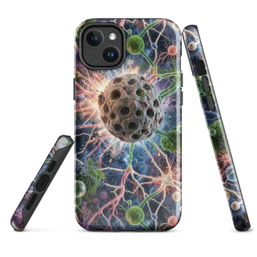 Cellular Cosmos on a MagSafe Tough Case for iPhone®