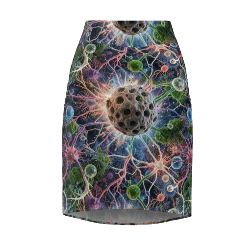 Cellular Cosmos on a Pencil Skirt