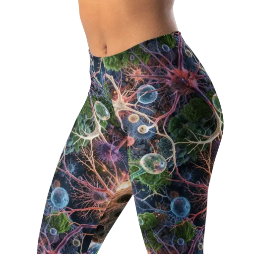 Cellular Cosmos on a Leggings