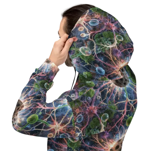 Cellular Cosmos on a Hoodie