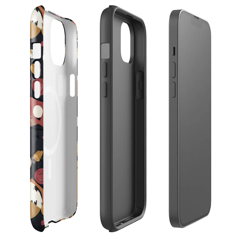 Orbiting Correspondence on MagSafe Tough Case for iPhone® — Front