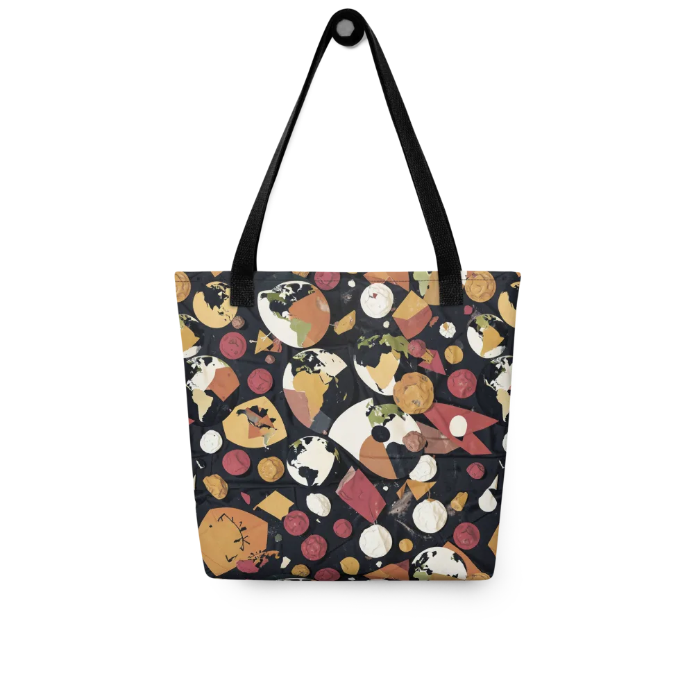 Orbiting Correspondence on Tote Bag — Front