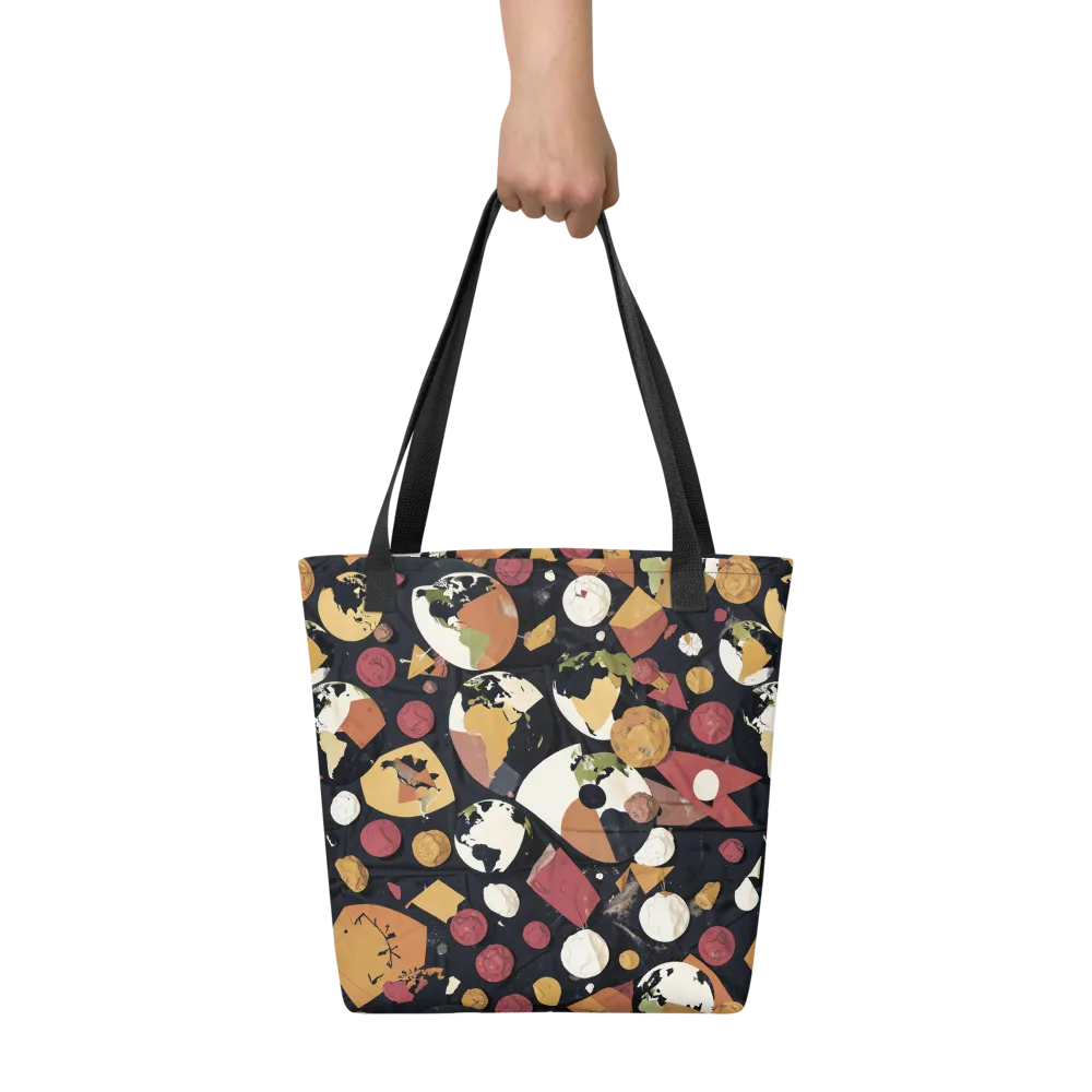 Orbiting Correspondence on Tote Bag — Front