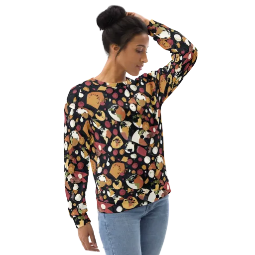 Orbiting Correspondence on a Sweatshirt