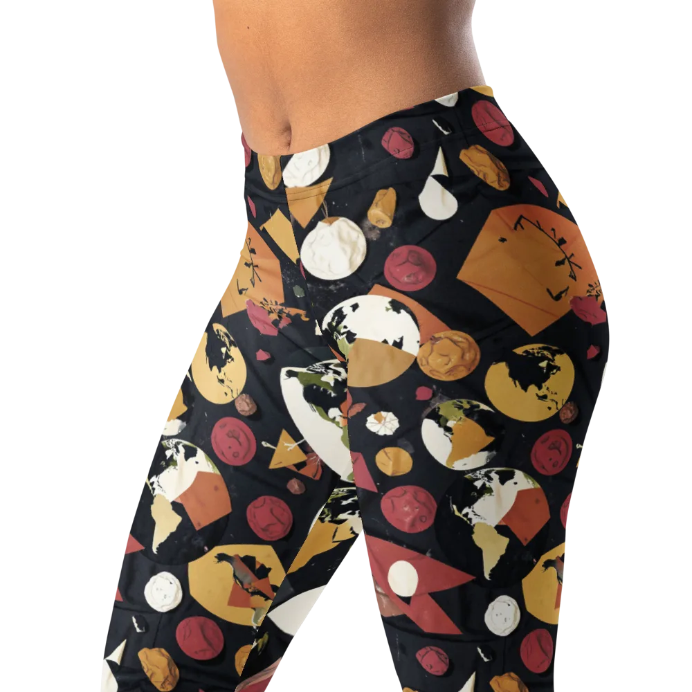 Orbiting Correspondence on Leggings — Left Front
