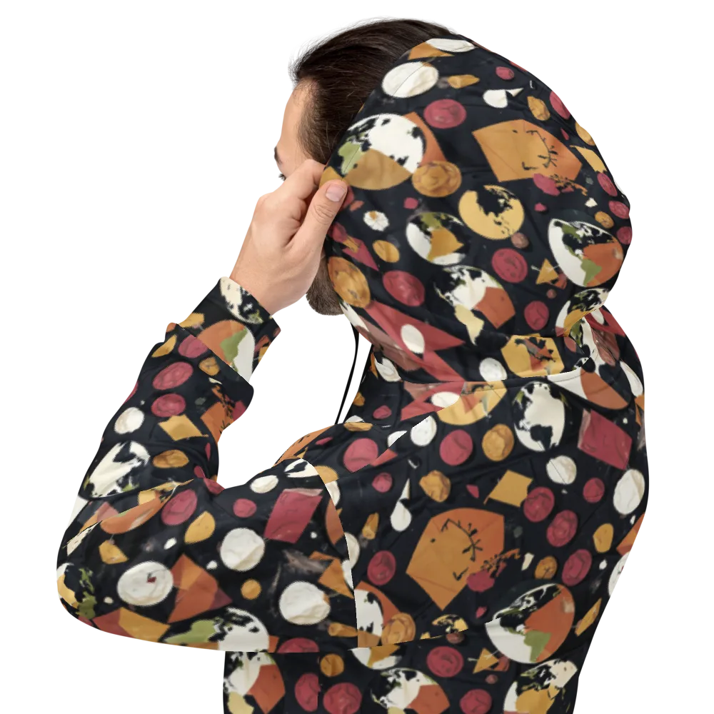 Orbiting Correspondence on Hoodie — Back