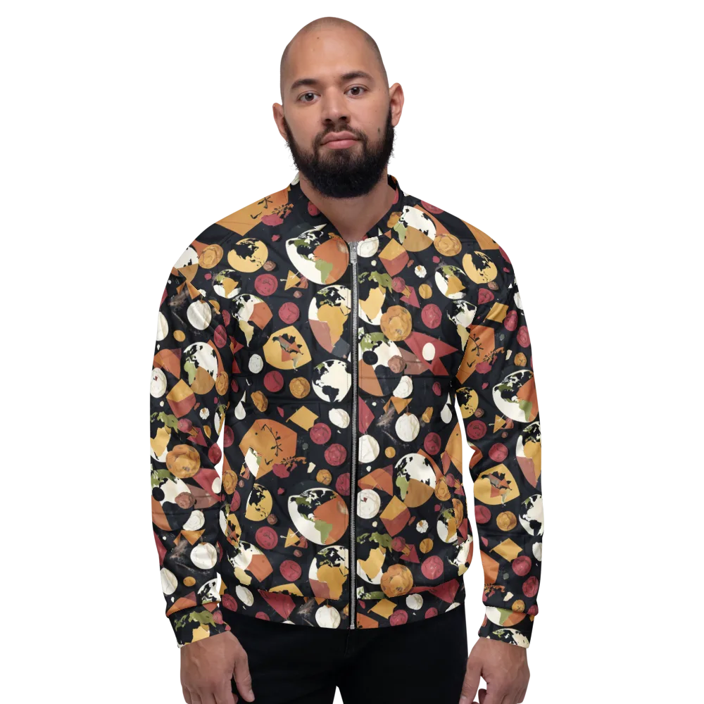 Orbiting Correspondence on Bomber Jacket — Front
