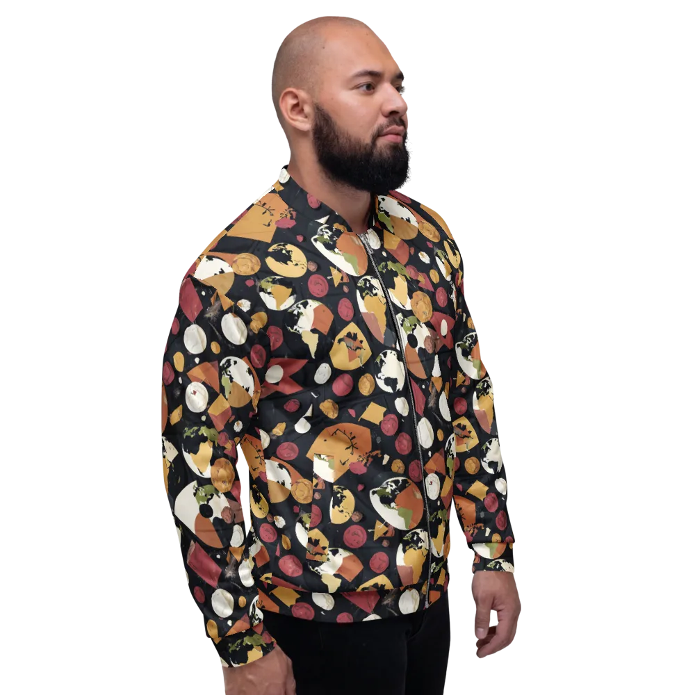 Orbiting Correspondence on Bomber Jacket — Right
