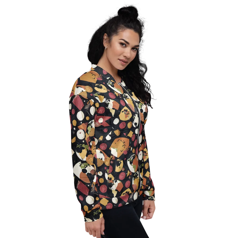 Orbiting Correspondence on Bomber Jacket — Right