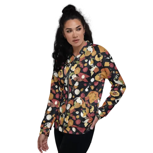 Orbiting Correspondence on a Bomber Jacket