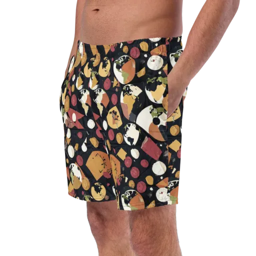 Orbiting Correspondence on a Swim Trunks