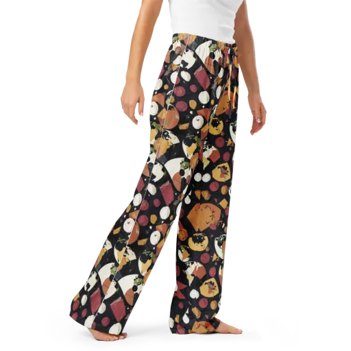 Orbiting Correspondence on a Women's Pajama Pants