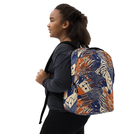 Indigo Tectonics on a Minimalist Backpack