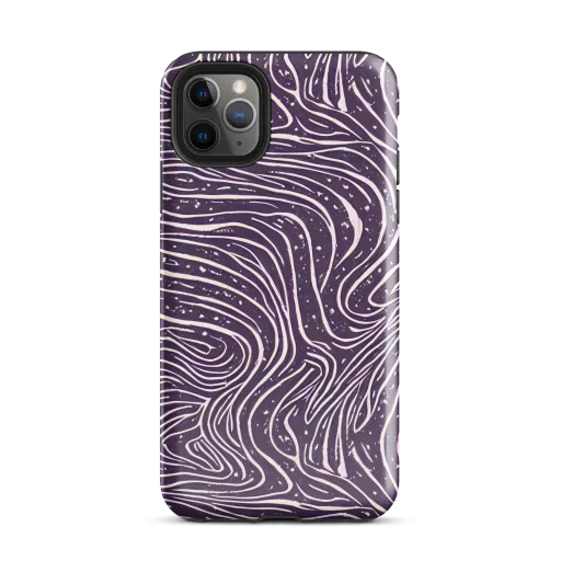 Aubergine Current on a Tough Case for iPhone®