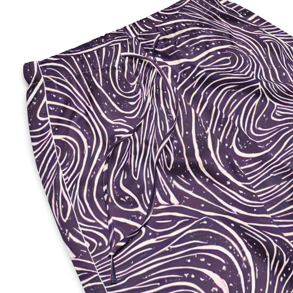 Aubergine Current on Women's Pajama Pants — Product details