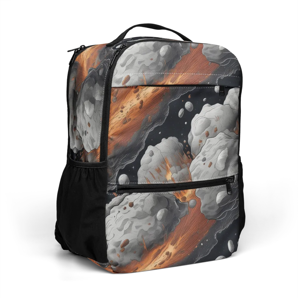 Meteorite Noir on Utility Backpack — Right Front