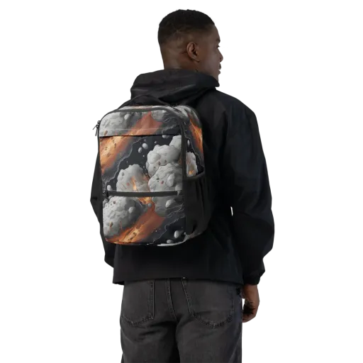 Meteorite Noir on a Utility Backpack