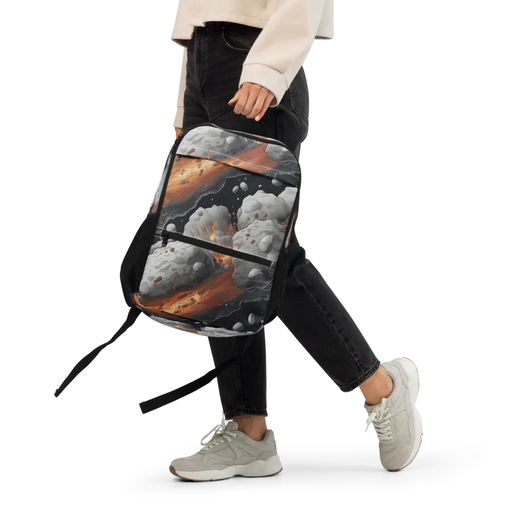 Meteorite Noir on Utility Backpack — Front
