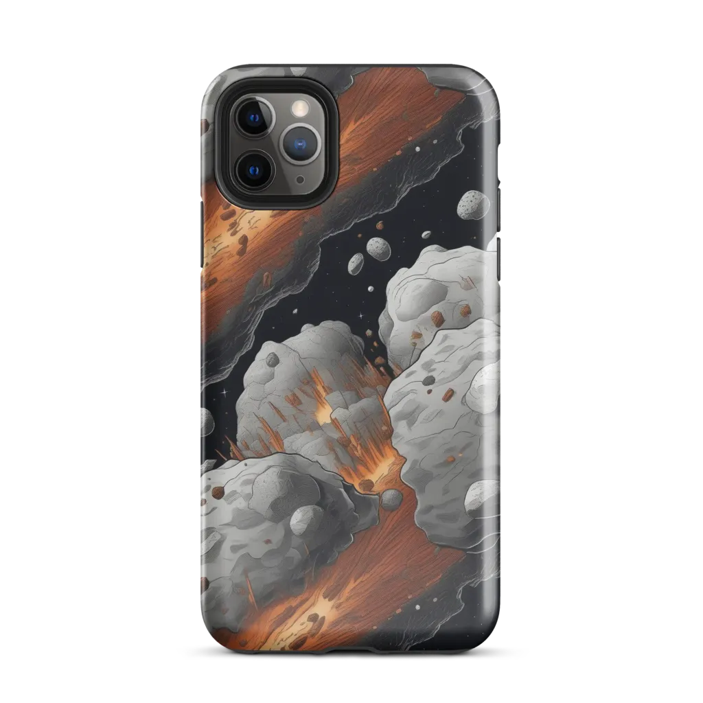 Meteorite Noir on Tough Case for iPhone® — Front