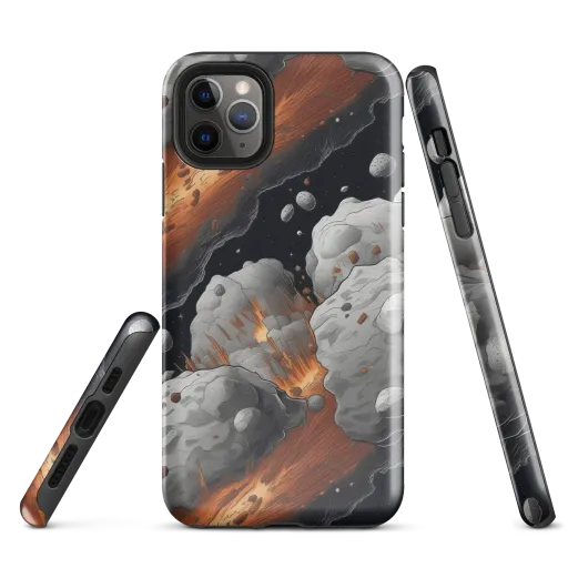Meteorite Noir on a Tough Case for iPhone®