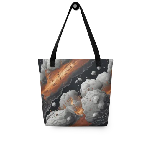 Meteorite Noir on a Tote Bag