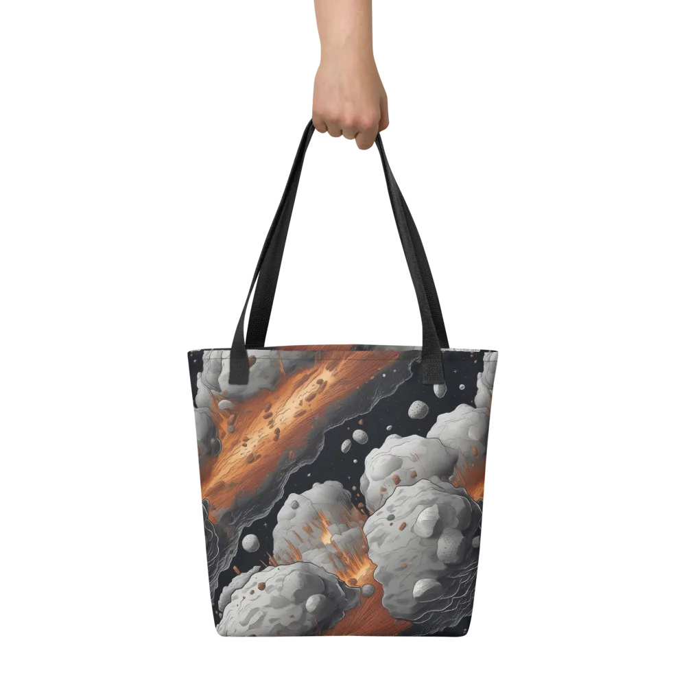 Meteorite Noir on Tote Bag — Front