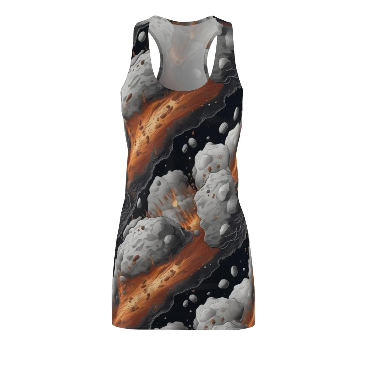 Meteorite Noir on Racerback Dress — Front