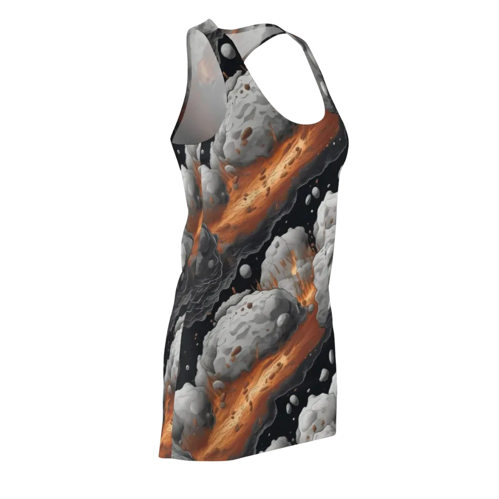 Meteorite Noir on Racerback Dress — Front Side