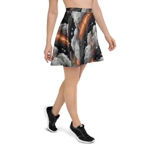 Meteorite Noir on a Skater Skirt